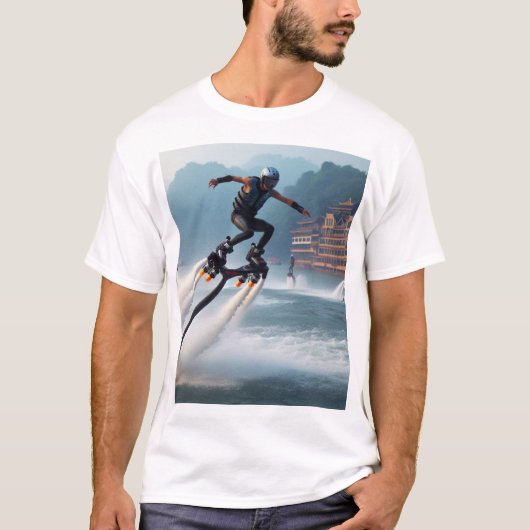 Thriller Flyboard Adventure T-Shirt (Vorderseite)