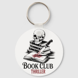 Thriller für den Buchclub Schlüsselanhänger