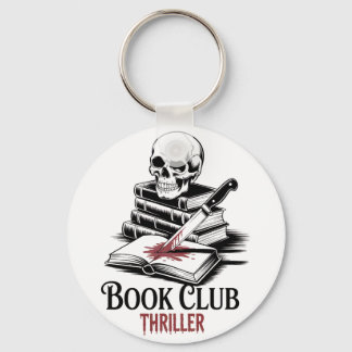 Thriller für den Buchclub Schlüsselanhänger