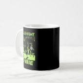 Thriller Night Halloween Dancing Zombie Kaffeetasse (Vorderseite Links)