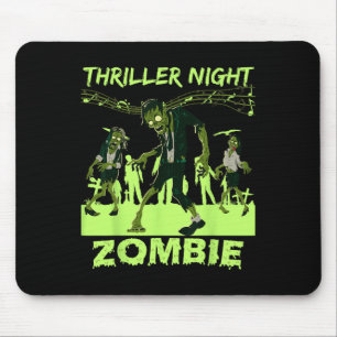 Thriller Night Halloween Dancing Zombie Mousepad