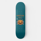 Thriller Night Halloween Pumpkin Skateboard (Vorderseite)