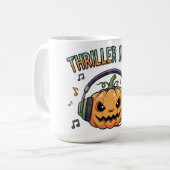 Thriller Night Pumpkin Halloween Kaffeetasse (Vorderseite Links)
