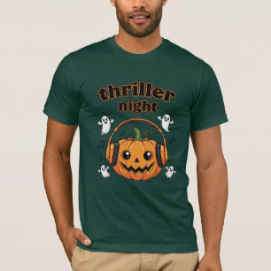 Thriller Night Pumpkin Halloween T-Shirt