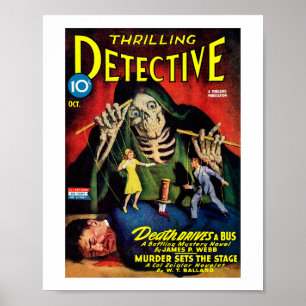 Thrilling Detective (Okt, 1943) Poster