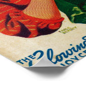 Thrilling Liebe Magazine Cover Poster (Ecke)