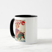 Thrilling Liebe Magazine Cover Tasse (Vorderseite Links)