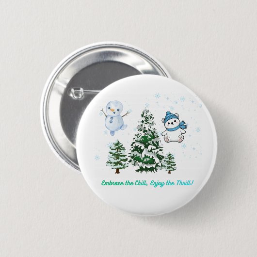 Thrilling winter button (Vorne & Hinten)