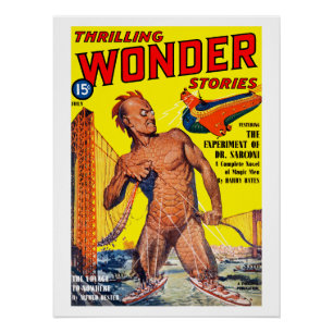 Thrilling Wonder Stories (Juli 1940) Poster