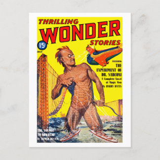 Thrilling Wonder Stories (Juli 1940) Postkarte