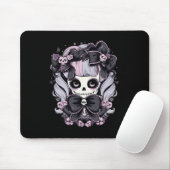 Thrills Halloween-Skull-Artwork Mousepad (Mit Mouse)