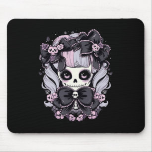 Thrills Halloween-Skull-Artwork Mousepad