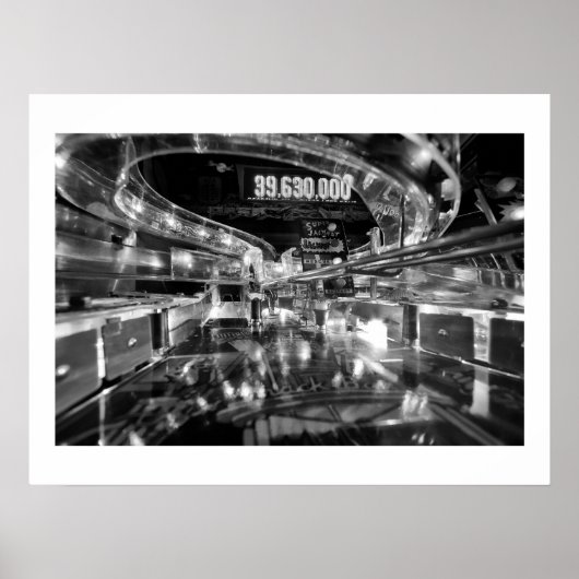 Thrills in 3D-Flipper Poster (Vorne)