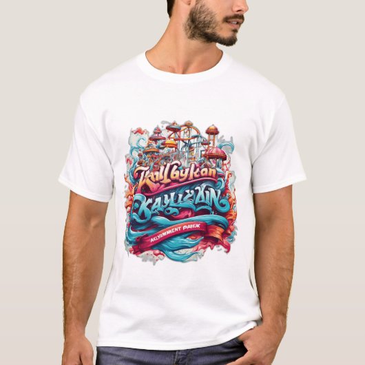 Thrills-Splash: Kalyan Amusement Park Logo T-Sh T-Shirt (Vorderseite)