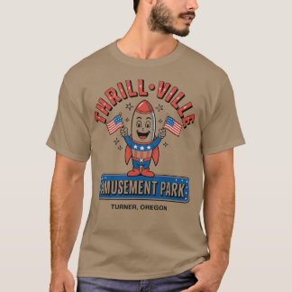 Thrillville USA Turner, Oregon Retro 1980er Jahre T-Shirt