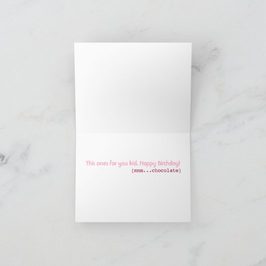 Thrive Birthday Card Karte (Innenseite)