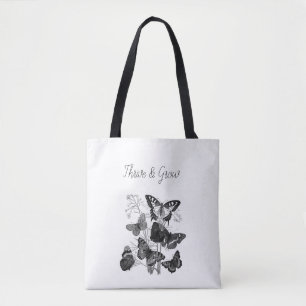 Thrive & Grow Butterfliegen Tasche