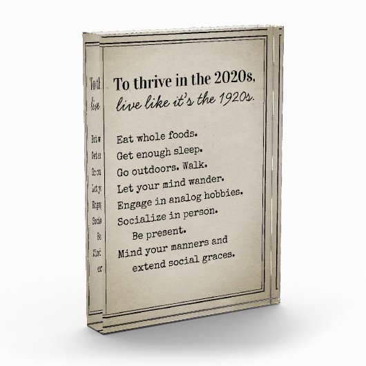 Thrive in 2026 Back to Basics Fotoblock (Links)