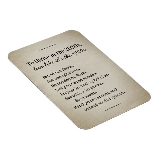 Thrive in 2026 Back to Basics Magnet (Rechte Seite)