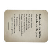 Thrive in 2026 Back to Basics Magnet (Horizontal)