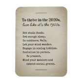 Thrive in 2026 Back to Basics Magnet (Vertikal)