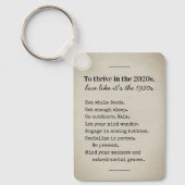 Thrive in 2026 Encouraging Advice Schlüsselanhänger (Vorderseite)