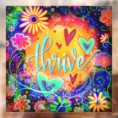 Thrive "Inspirivity"-Fensterheber Fensteraufkleber (Blatt 2)