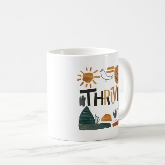 Thrive Kaffeetasse (VorderseiteRechts)