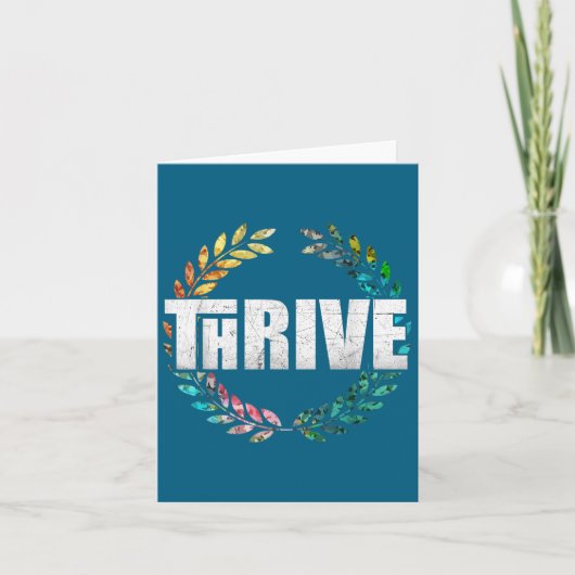 Thrive karte (Vorderseite)