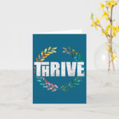 Thrive karte (Gelbe Blume)