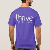 Thrive T-Shirt mit Vinyl (Rückseite)