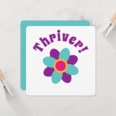 Thriver! Karte (Vorderseite/Rückseite Beispiel)