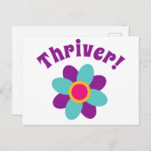 Thriver! Postkarte (Vorne/Hinten)