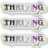 Thriving Ace Pride Aufkleber (Vorderseite)