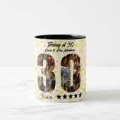 Thriving at 30 Foto Collage Tasse - Individuelle N (Mittel)
