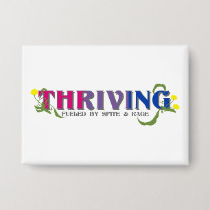 Thriving Bi Pride Button