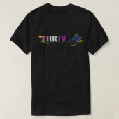 Thriving Genderfluid Pride T-Shirt (Design vorne)