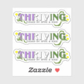 Thriving Genderqueer Pride Aufkleber (Blatt)