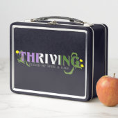Thriving Genderqueer Pride Metall Brotdose (Beispiel)