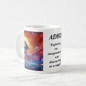 Thriving with ADHD*Dr.Anders Osborne Ph.D. Kaffeetasse (Vorderseite Links)