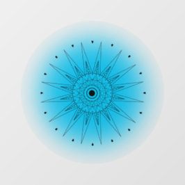 Throat Chakra Fensteraufkleber