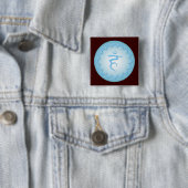 Throat Chakra - Light Blue Button (Beispiel)