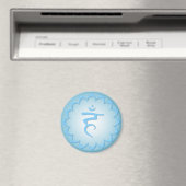 Throat Chakra - Light Blue Magnet (In Situ (Geschirrspüler))