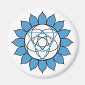 Throat Chakra Magnet (Vorne)