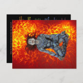 Throat Chakra Postkarte (Vorne/Hinten)