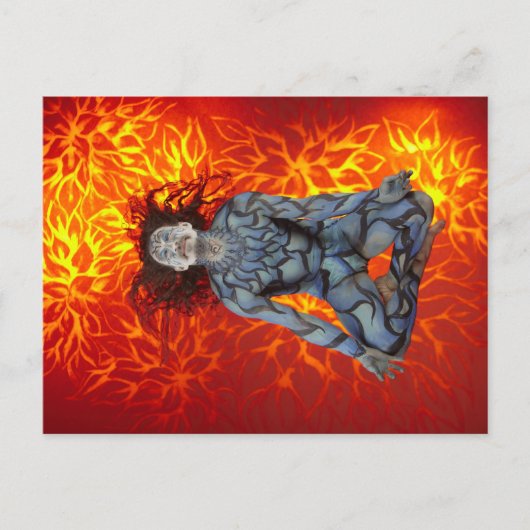 Throat Chakra Postkarte (Vorderseite)