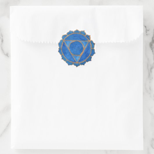 Throat Chakra Sticker (Tasche)