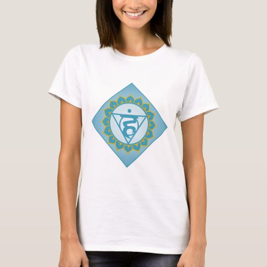 Throat Chakra T - Shirt (Vorderseite)