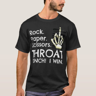 Throat Punch Rock Paper Scissants Inspiriert Rosha T-Shirt