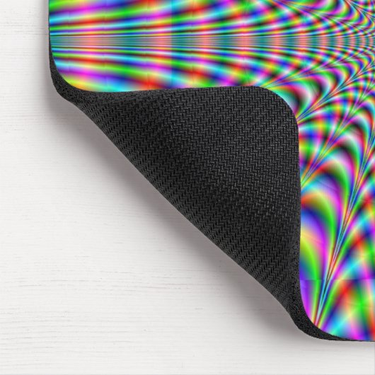 throbbing - optische Täuschung Mousepad (Ecke)